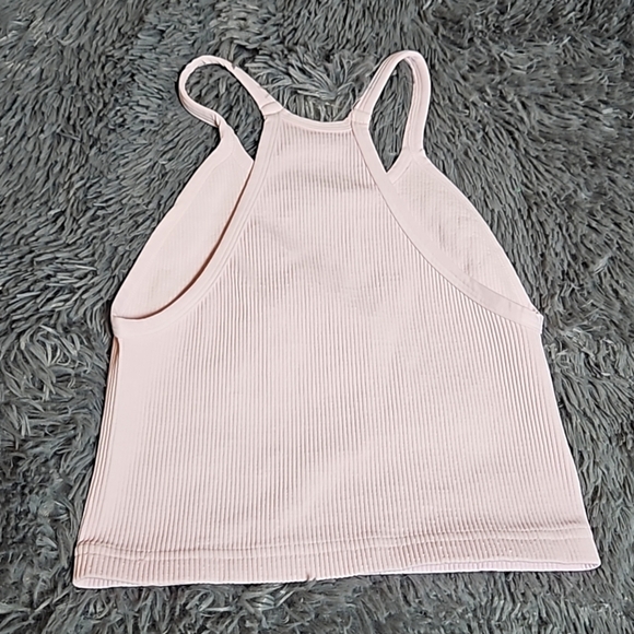 NWOT Free People Movement Happiness Runs Crop Pale Pink Sz XS/S - Picture 12 of 13